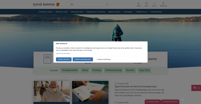 Security scan screenshot of https://www.tyreso.se/