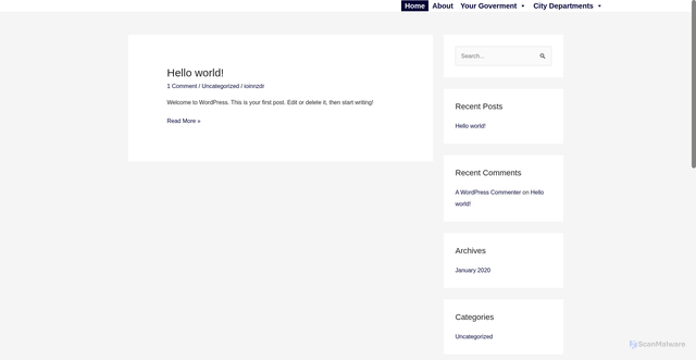 Security scan screenshot of https://primeratx.gov/
