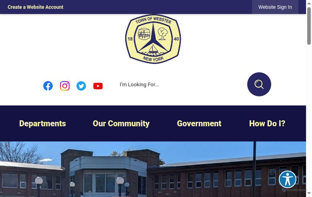 Security scan screenshot of https://websternytoday.gov/