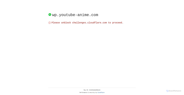Security scan screenshot of https://wp.youtube-anime.com