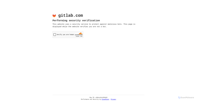 Security scan screenshot of https://claude-desktop.gitlab.io