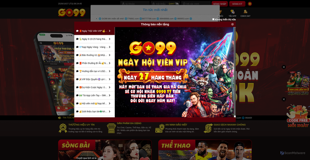 Security scan screenshot of https://gjjdhh-235dhdhkk.vip/