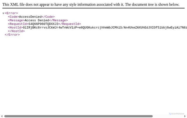 Security scan screenshot of https://cdn.imbox.io/