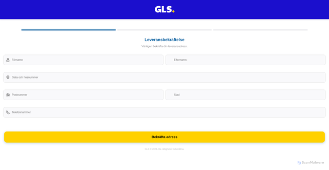 Security scan screenshot of https://holdingabsverige.dreamhosters.com/