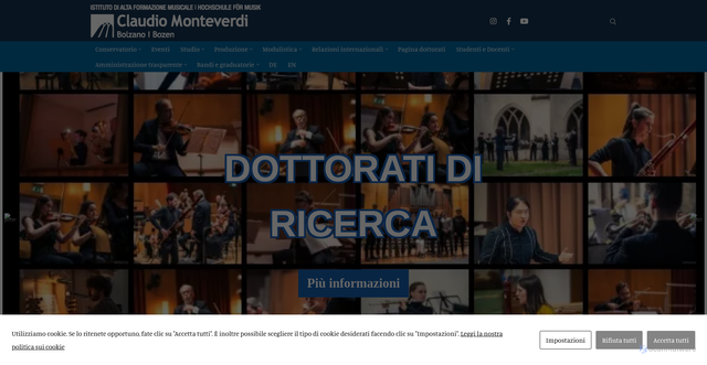 Security scan screenshot of https://cons.bz.it/it/