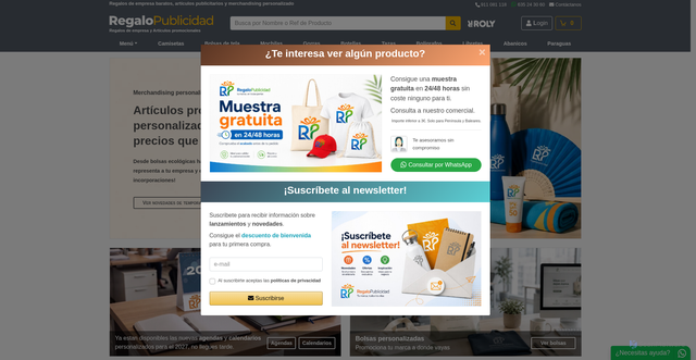 Security scan screenshot of https://regalopublicidad.com