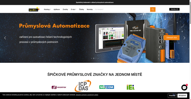Security scan screenshot of https://ipc2u.cz