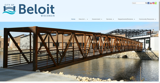 Security scan screenshot of https://www.beloitwi.gov/