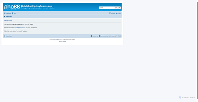 Security scan screenshot of https://www.ushsho.com/forums/viewtopic.php?t=12733&start=25