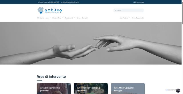 Security scan screenshot of https://www.ambito9.it