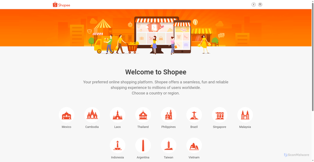 Security scan screenshot of https://h0x8phfi.nlb.sgw.shopeemobile.com
