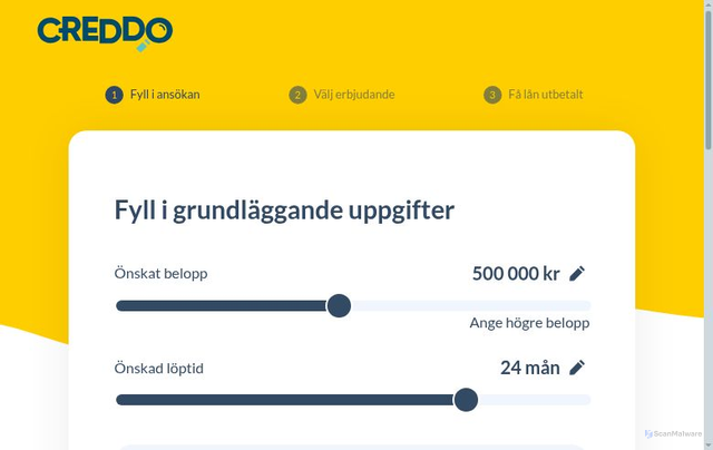 Security scan screenshot of https://r.email.creddo.com/mk/cl/f/sh/1t6Af4OiGsE8LPQ8xHffArEWHeUKYv/n1o2xvIx3DM5