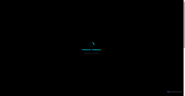 Security scan screenshot of https://peradoxterminal-oxotyndksr.edgeone.app/