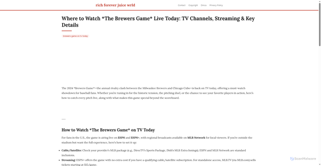 Security scan screenshot of https://britishentrepreneurblog-dp1tch41libv.edgeone.app/brewers-game-on-tv-today.html