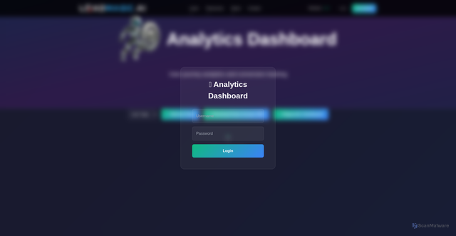 Security scan screenshot of https://peak3000.pages.dev/analytics.html