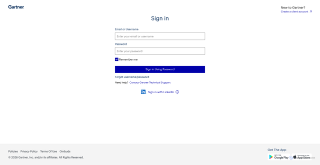 Security scan screenshot of https://cn.gartner.com