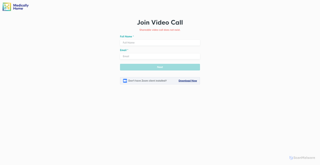 Security scan screenshot of http://cesia-zoom-access.mobile.preprod.mhgi.io/