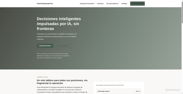 Security scan screenshot of https://www.forterendovalepro.net/