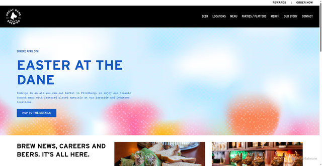 Security scan screenshot of https://www.greatdanepub.com/