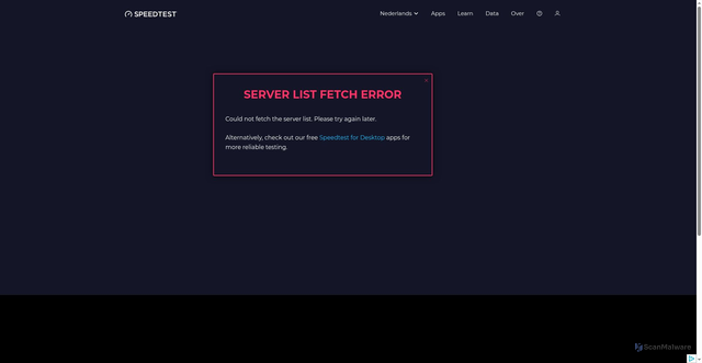 Security scan screenshot of https://sag-3l7.pages.dev/nl