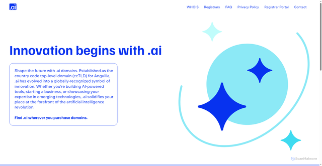 Security scan screenshot of https://nic.ai