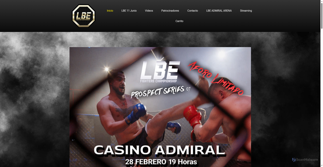 Security scan screenshot of http://www.labatalladelestrecho.com/