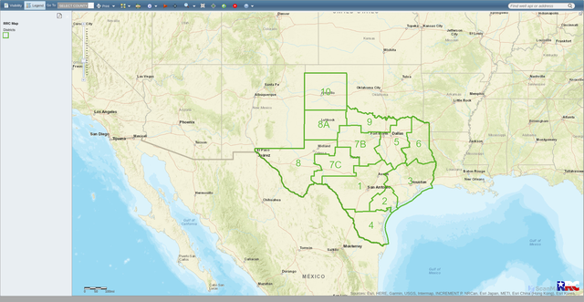 Security scan screenshot of https://gis.rrc.texas.gov