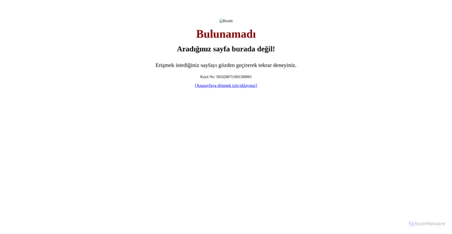 Security scan screenshot of https://goguvenliodeme.bkm.com.tr