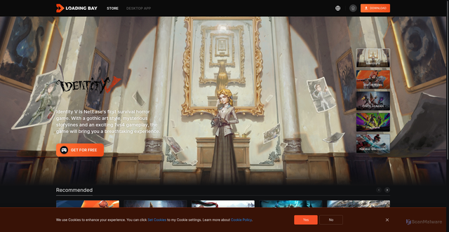 Security scan screenshot of https://store.loadingbay.com