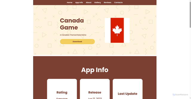 Security scan screenshot of https://canadamultislt.site/