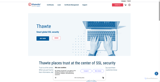 Security scan screenshot of api.userway.org