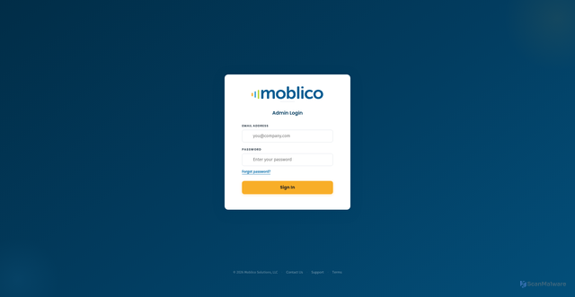 Security scan screenshot of https://moblico.net
