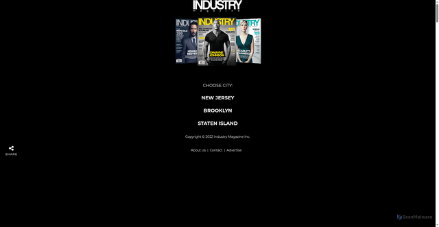Security scan screenshot of https://industrym.com/dakota-johnson/