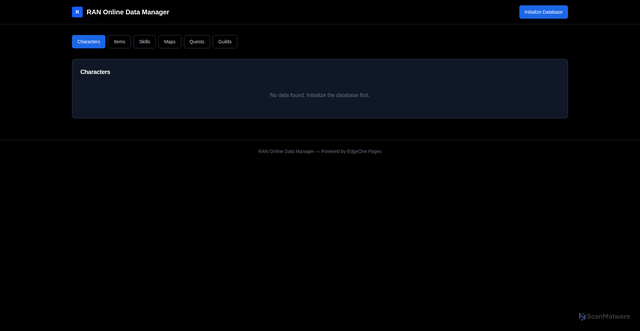 Security scan screenshot of https://mysql-template-dpex3i85a8hv.edgeone.app/