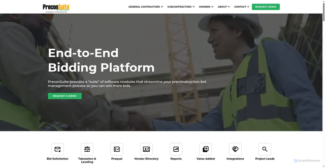 Security scan screenshot of https://pipelinesuite.com