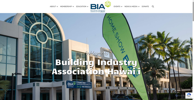 Security scan screenshot of https://www.biahawaii.org/