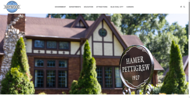 Security scan screenshot of https://haywoodtn.gov/