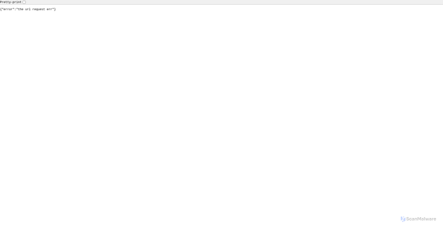 Security scan screenshot of https://short.jinchuanlingyun.com