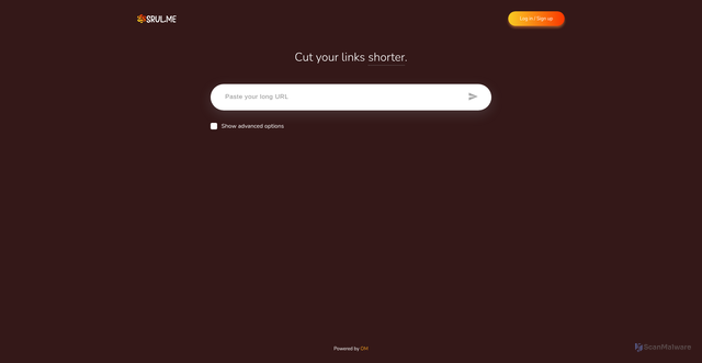 Security scan screenshot of https://srul.me