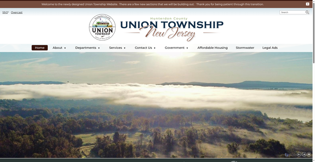 Security scan screenshot of https://uniontwp-hcnj.gov/