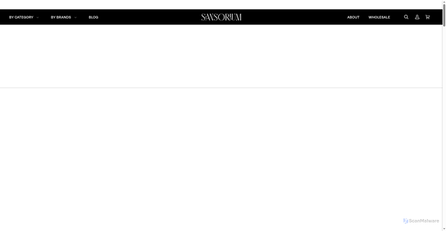 Security scan screenshot of https://sansorium.com