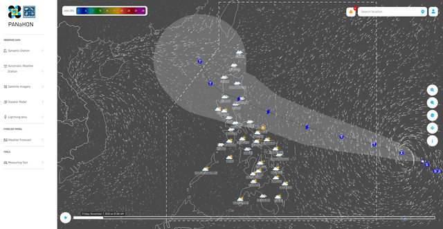 Security scan screenshot of https://www.panahon.gov.ph/