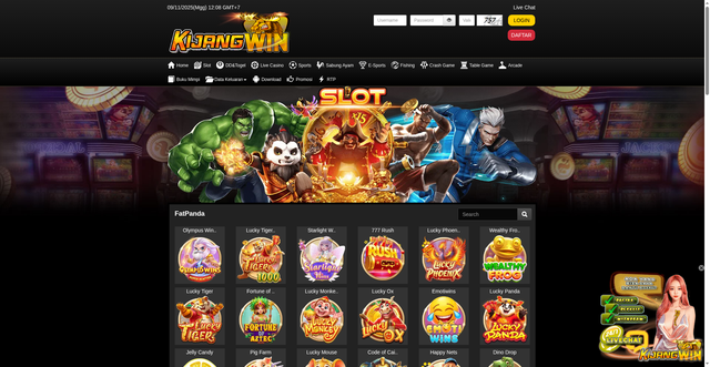 Security scan screenshot of https://ndx-kijangbucin.click/desktop/game/slot/fatpanda