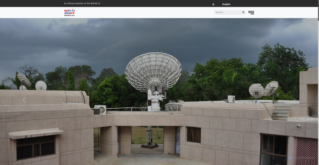 Security scan screenshot of https://bisag-n.gov.in/