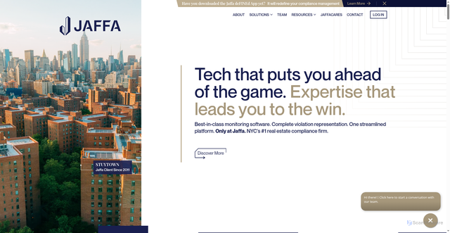 Security scan screenshot of https://jackjaffa.com