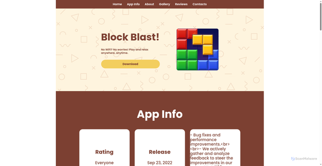 Security scan screenshot of https://be-blitz-online.site/