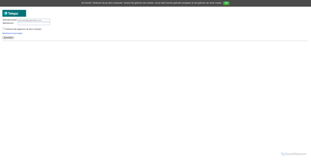 Security scan screenshot of https://a.odido.nl