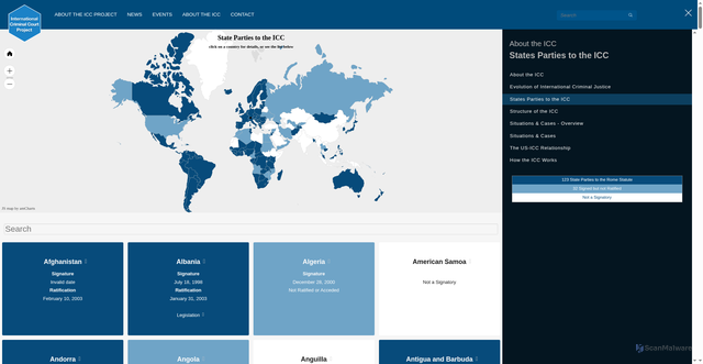 Security scan screenshot of https://www.aba-icc.org/about-the-icc/states-parties-to-the-icc/