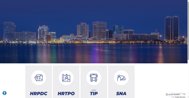 Security scan screenshot of https://hamptonroads.gov/