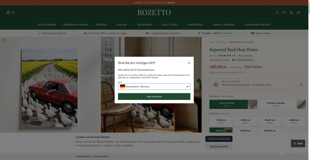 Security scan screenshot of https://bozetto.se/products/rapeseed-rush-hour-poster?utm_source=spoks&utm_campaign=Bozetto&utm_content=product&utm_medium=email&_spkscid=4f02c17e-257a-4ac8-b1fd-28b9c62805d2&_spksv=1.0